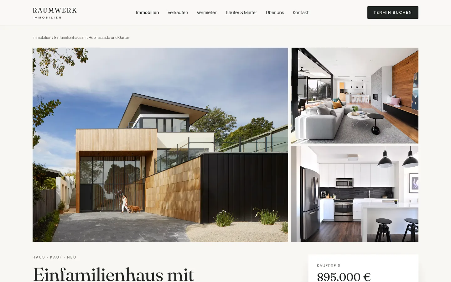 Immobilienexposé mit Bildergalerie – RAUMWERK IMMOBILIEN
